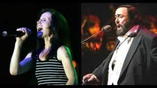 Dolores ORiordan and Pavarotti Ave Maria [upl. by Eloci997]