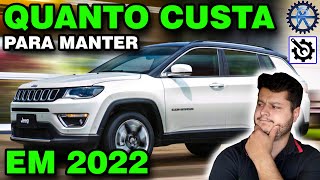 JEEP COMPASS LONGITUDE 2017 20 flex automático  QUANTO CUSTA para manter [upl. by Tiossem732]