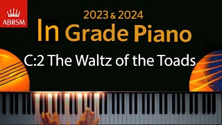 ABRSM 2023 amp 2024  Initial Grade Piano exam  C2 The Waltz of the Toads  Kerstin Strecke [upl. by Flossi]