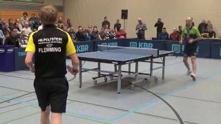 stoni TV Tabletennis TV Hilpoltstein vs SV Werder Bremen 4 Flemming vs Constantin Gioti DTTB Pokal [upl. by Nagrom]