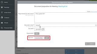 Prepare a meeting in BoardMaps [upl. by Ayikal755]