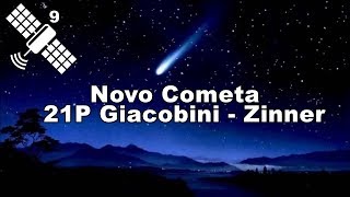 Novo cometa 21P Giacobini  Zinner [upl. by Nereil]