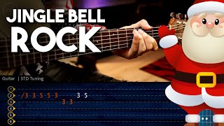 Jingle Bell Rock  Bobby Helms Guitar TAB  ACORDES Tutorial Cover Chirstianvib [upl. by Grassi263]