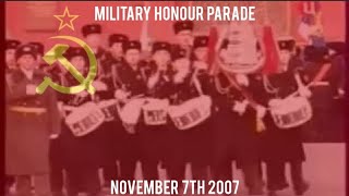 RARE SovietRussian Anthem  Military Honour Parade On November 7th 2007  Парад военной чести [upl. by Kanter153]