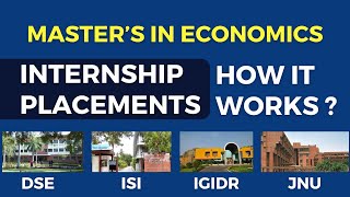 Understanding the College Internship amp Placement Scenario   DSE  ISI  JNU  IGIDR  MA Economics [upl. by Irok430]