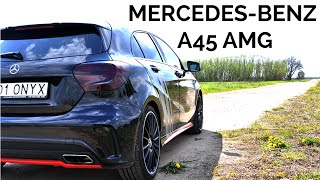 MercedesBenz A45 AMG Najmocniejsza dwulitrówka świata [upl. by Olenolin]