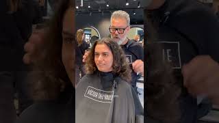 hermoso cabello rizado❤️❤️🥰peinado peluquera peluqueriahairdresser curlyhairhairtransformation [upl. by Ahseer]