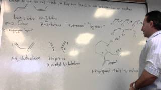 Nomenclature Alkenes Answers to 24 to 26 and practice [upl. by Ynabe567]