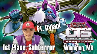 1st Place Subterror Guru Control YuGiOh OTS Championship Deck Profile Dylan George [upl. by Aerona]