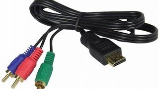 ComprovadoCabo HDMI para RCA não funciona [upl. by Pimbley228]