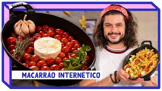 O FAMOSO MACARRÃO DO TIKTOK  Receitas Internéticas  Mohamad Hindi [upl. by Rochella]