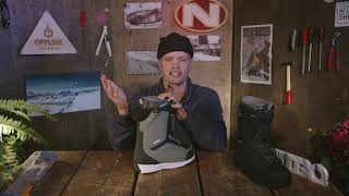 2022 Nitro Anthem TLS Snowboard Boot Preview [upl. by Aisan]