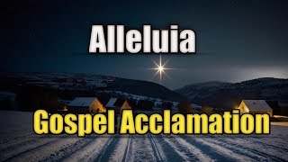 Alleluia  Gospel Acclamation [upl. by Linsk]