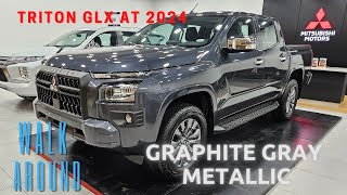 2024 Mitsubishi Triton GLX AT 4X2 Graphite Gray Metallic [upl. by Akinom172]