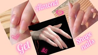 How to shape your nails glow up with kiko nails glowup [upl. by Ahsyas]