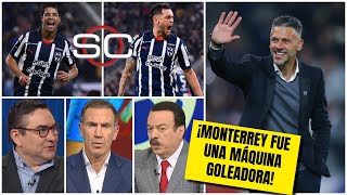 RAYADOS pone a temblar al AMÉRICA y a CRUZ AZUL tras mostrar su poderío ante SAN LUIS  SportsCenter [upl. by Fifi]