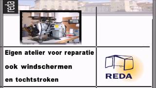 Reda Zeilmakerij  Luifels  Voortenten  Specials  Accessoires  Windschermen  Onderhoud [upl. by Kronfeld560]