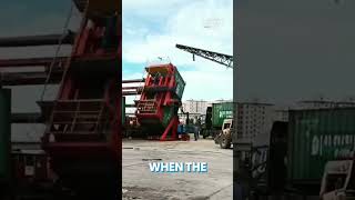 The Genius of a Vertical Container Loader [upl. by Wye]