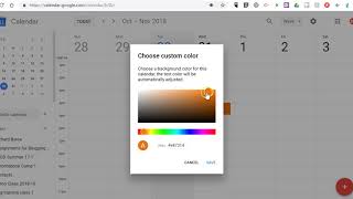 How to Change the Color of Google Calendar Events [upl. by Araht]