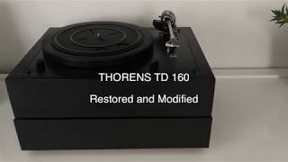 Thorens TD160 Restored Modified [upl. by Boarer]