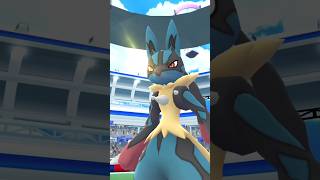 Defeat mega lucario in🤯 pokemon go [upl. by Latonia]