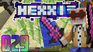 Minecraft HEXXIT 029  Bissl Lager und Felder bearbeiten [upl. by Meghan]