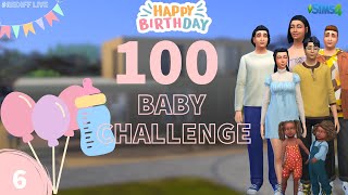 Happy birthday 🥳  Défi 100 bébés EP6  Les Sims 4 🍼 [upl. by Iruyas]