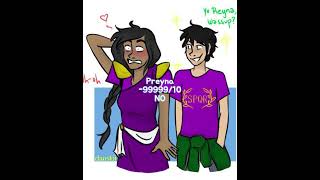 Rating people shipped with Percy Jackson edit booktok percy fyp ship fypシ゚viral [upl. by Atwahs]