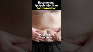 Recommend lipolysis injections for those who [upl. by Mack]