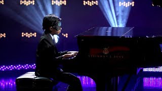 Kid Piano Prodigy Lydian Plays Blindfolded [upl. by Vary]