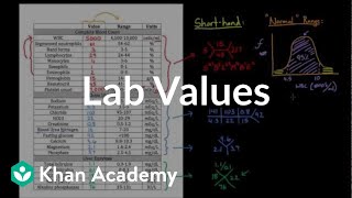 Introduction to lab values and normal ranges  Health amp Medicine  Khan Academy [upl. by Myrtle981]