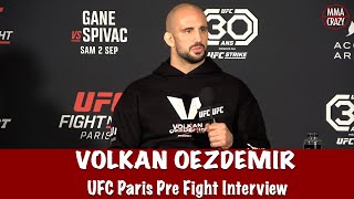 Volkan Oezdemir still interested in Alex Pereira Fight talks Jiri Prochazka title fight  UFC Paris [upl. by Jonati]