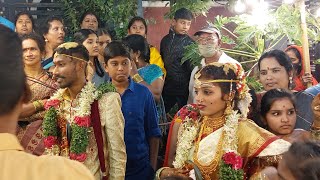 Saritha brass band Son Naresh bharat full video  bride amp groom dance  Full teenmaar dance steps [upl. by Newman]