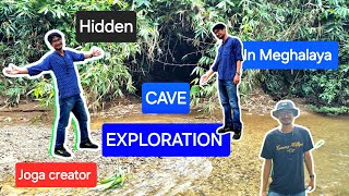 Hidden Cave exploration in Meghalaya 😲 jogacreator [upl. by Shirleen]