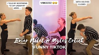 Briar Nolet amp Myles Erlick  Funny TikTok Shorts [upl. by Masuh412]