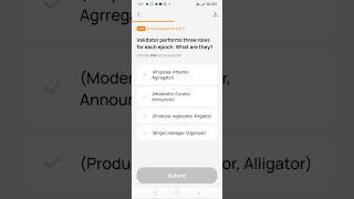 Validator performs three roles for each epoch What are they [upl. by Kawai]