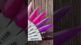 Brokatowe multidrobinka shimer Pudry Tytanowe Manicure Tytanowy NSN New Style of Nails nails [upl. by Kaylee520]