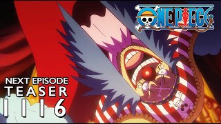 One Piece  Episode 1116 Preview Lets Go Get It Buggys Big Declaration [upl. by Sesom]