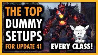 Top Dummy DPS Setups for All Classes Up to 146k DPS  Update 41 ESO [upl. by Ranite589]