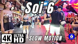 Soi 6  Pattaya  Slow Motion  29092024  4K Ultra HD 60FPS [upl. by Iow974]