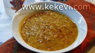 Turkish Lentil Soup Vegan  Ezo Gelin Çorba [upl. by Annaehs]