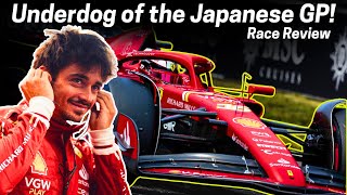 The Silent Hero Charles Leclercs Amazing Japanese GP Performance japan f1 [upl. by Eniamat]