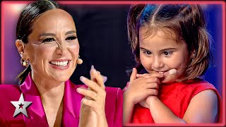 5 Year Old Blind Girl is an INSPIRATION on Spains Got Talent [upl. by Amjan]