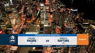 Tangerine Game Highlights Raptors vs Pacers  November 18 2024 [upl. by Ynamreg]