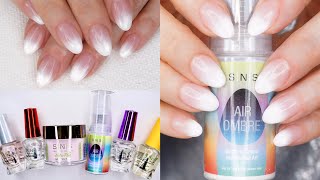 USING SNS DIP POWDER FOR BABY BOOMER NAILS  EASY TUTORIAL [upl. by Linden]