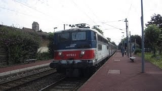 Paris BB17000RIB TOLI  Auvers sur Oise Ligne H Transilien [upl. by Zea65]