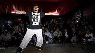 POPPING DANCE BATTLE Emmy Veteran vs Aladin  Snooty Tube [upl. by Munford29]