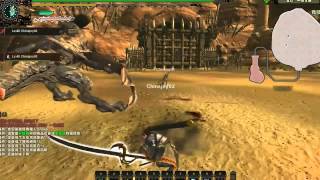 怪物猎人OL Monster Hunter Online MHO Monoblos Gameplay  Onscreen [upl. by Mcmullan]