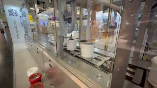 Anuga 2024  Kram JE3 and palletizing robot [upl. by Hum]