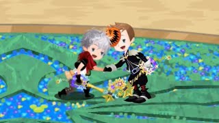 Ephemer and Dreams  KH Union Cross Important Cutscenes [upl. by Inaffit]